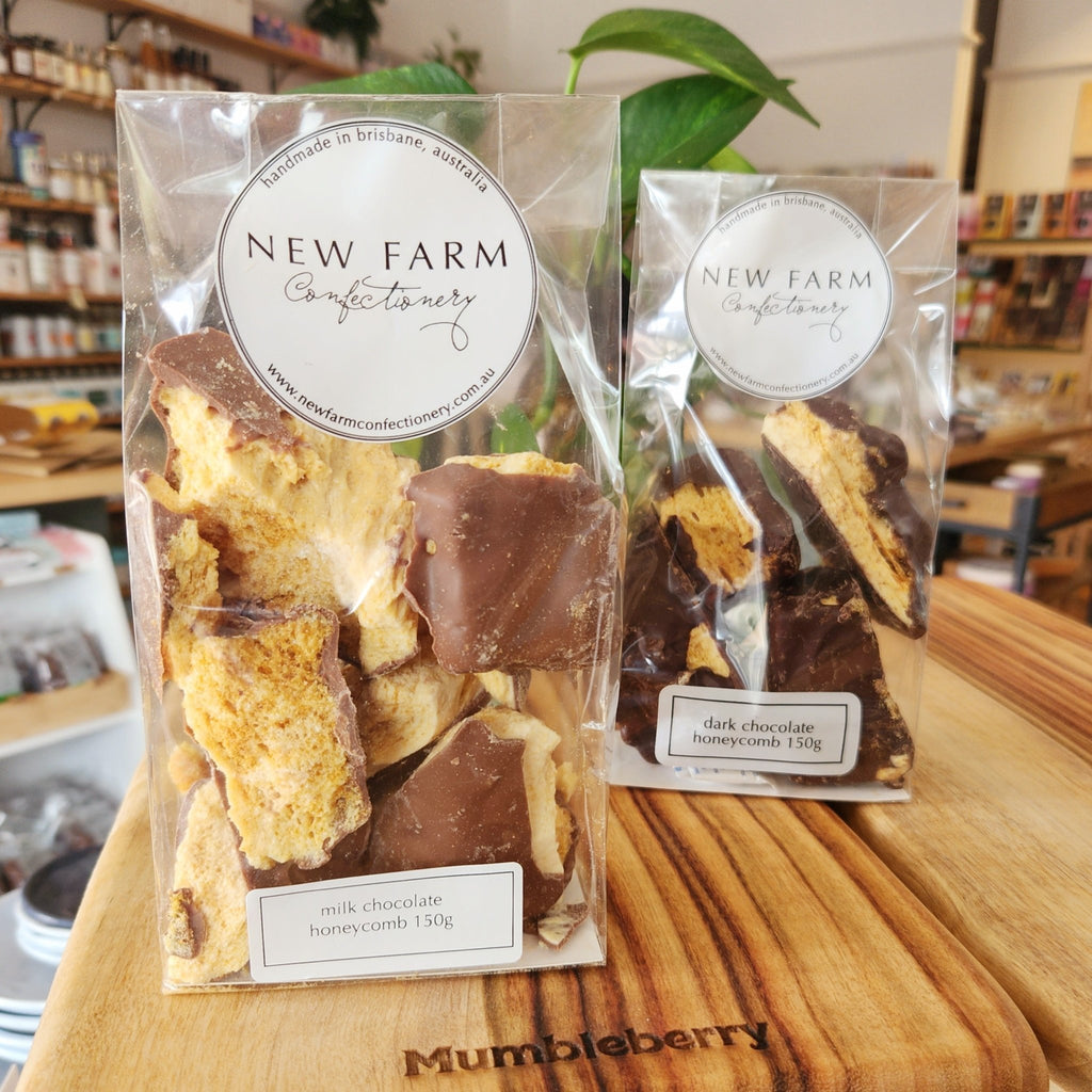 New Farm Confectionery - Chocolate Honeycomb - Mumbleberry 9352556000265 Chocolate & Sweets