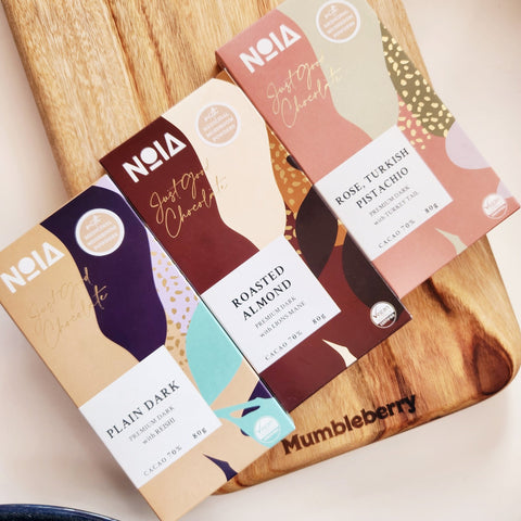 Noia Chocolate + Adaptogenic Mushrooms - Mumbleberry 9369900003445 Chocolate & Sweets