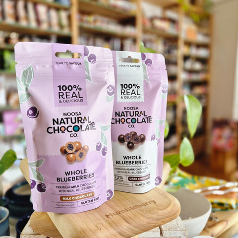 Noosa Natural Chocolate Co - Blueberries - Mumbleberry 9333199000393 General