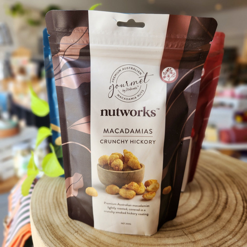 Nutworks - Macadamias 200g - Mumbleberry 9332129038321 Nuts, Popcorn & Crisps