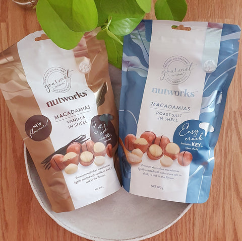 Macadamia Nuts Brisbane Australian Nutworks in shell gourmet foodie gift local 