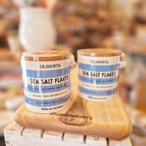 Olsson's Sea Salt - Ceramic Pot - Mumbleberry 9310342005658 Pantry Staples