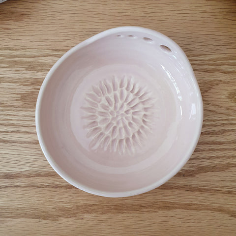 Garlic Mincer Ginger Grater Herb Stripper Handmade Pottery Brisbane Gifting Hampers Local Independent Artisan Crafted Clay Create