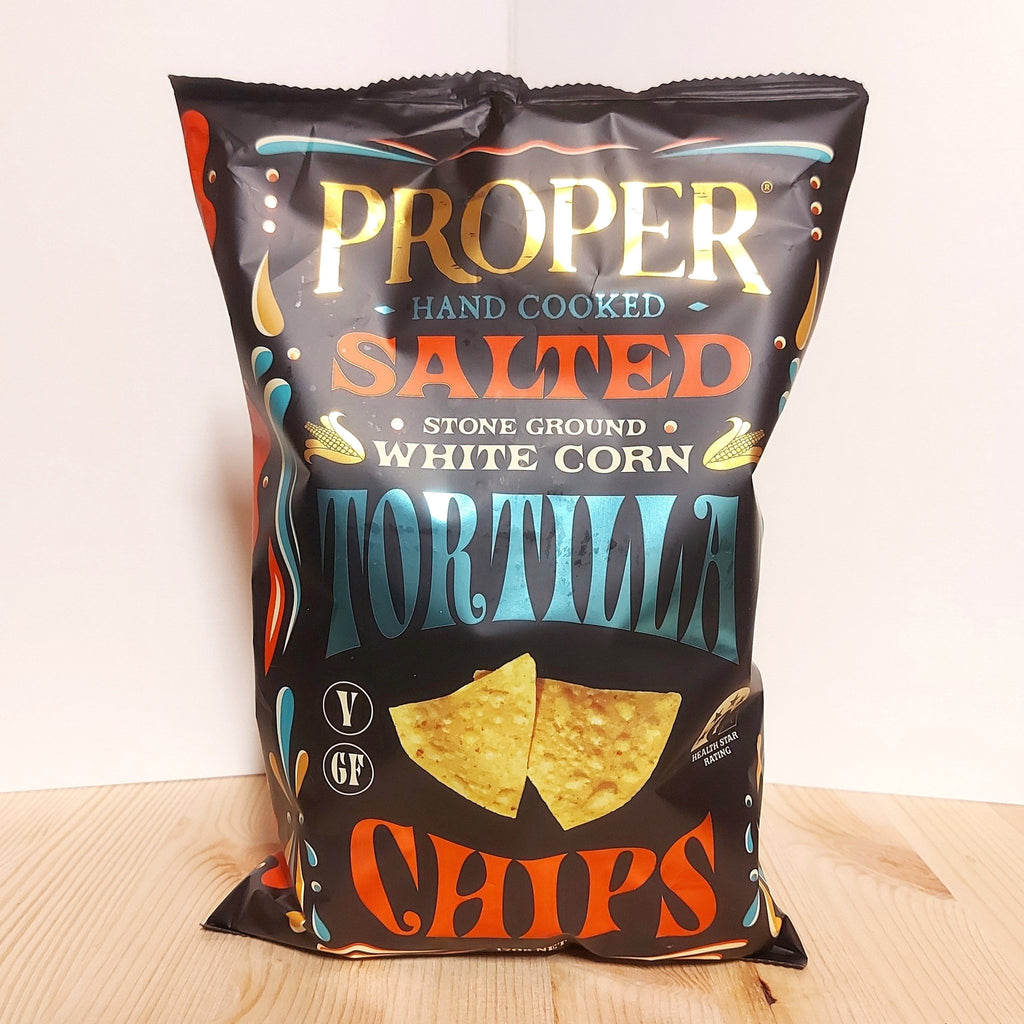 Proper Crisps - Tortilla Chips - Mumbleberry 9359956000000 Nuts, Popcorn & Crisps