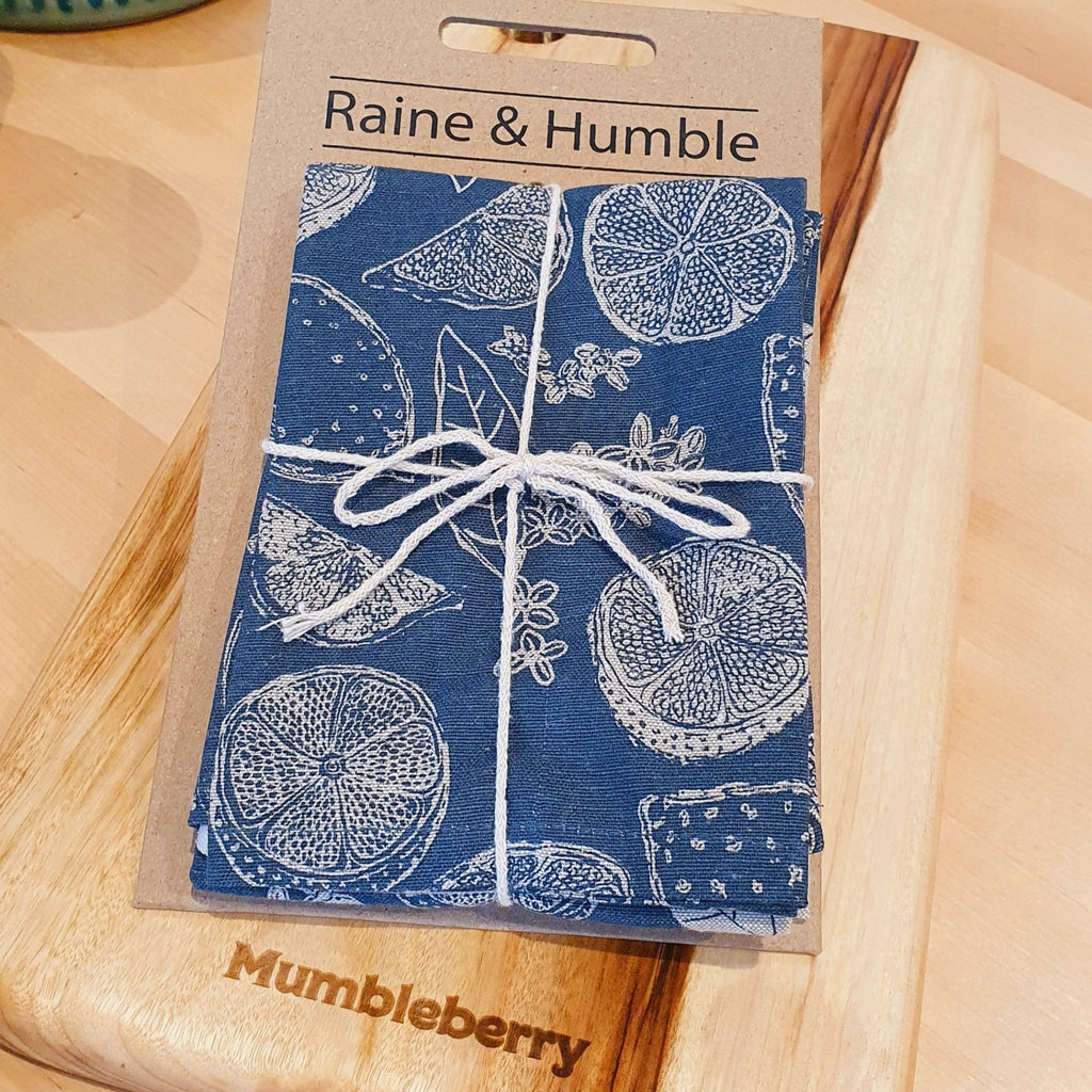 Raine & Humble - 'Lemonade' Tea Towels - Mumbleberry 9338082055047 Home & Keepsakes