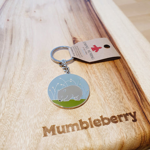 Red Parka - Keyring - Mumbleberry 757953276616 Home & Keepsakes