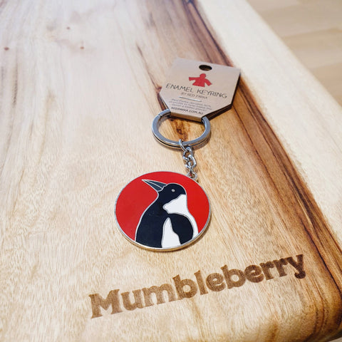Red Parka - Keyring - Mumbleberry 757953276654 Home & Keepsakes