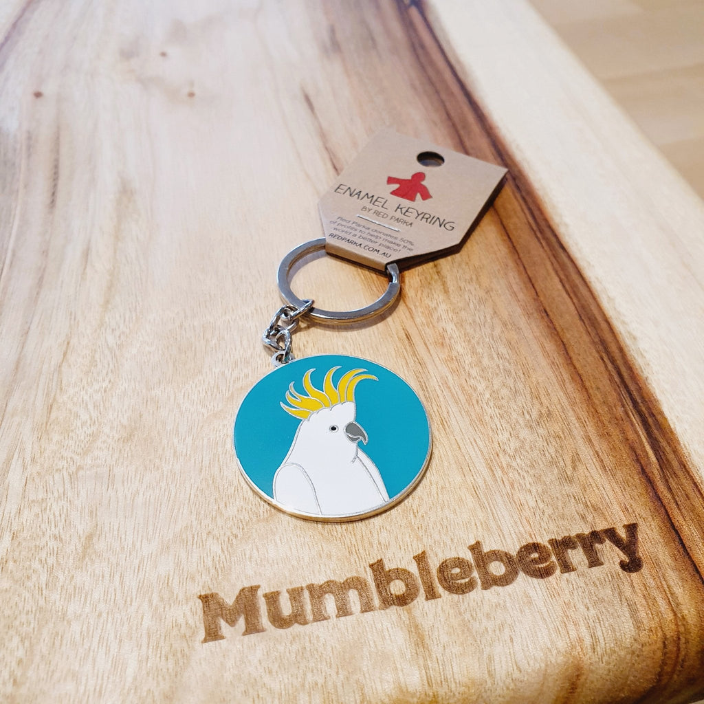 Red Parka - Keyring - Mumbleberry 757953276678 Home & Keepsakes