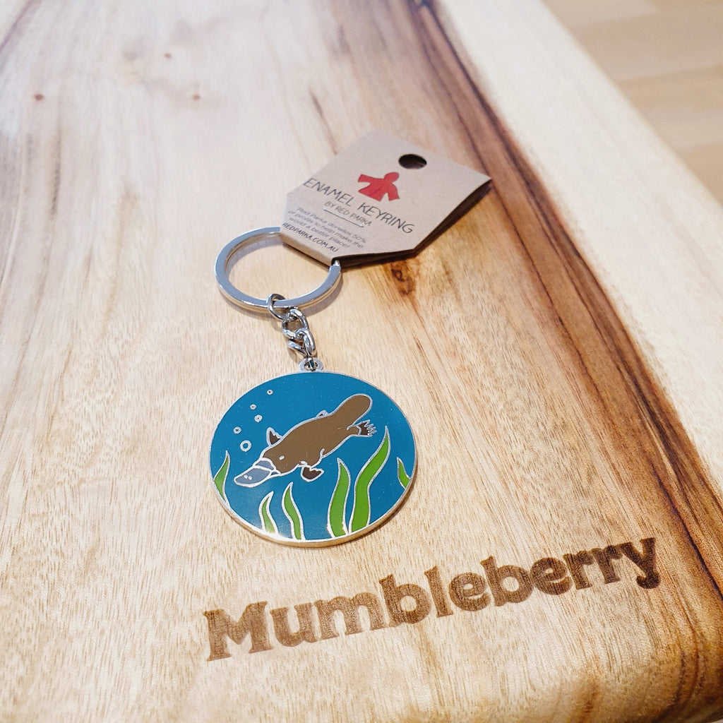 Red Parka - Keyring - Mumbleberry 757953276722 Home & Keepsakes