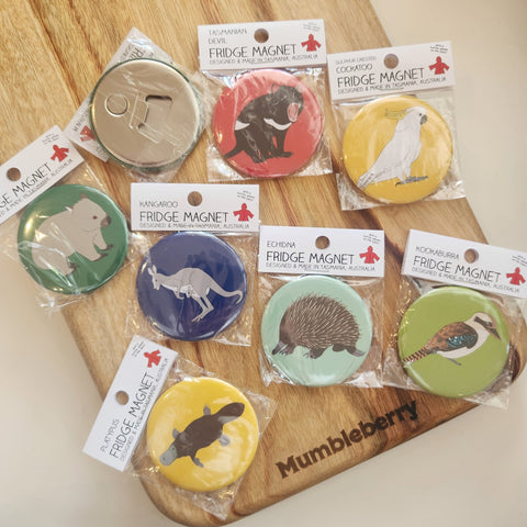 Red Parka - Magnet Bottle Opener - Mumbleberry 757953272458 Home & Keepsakes