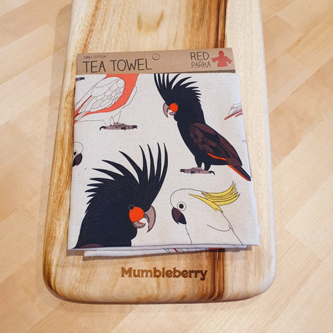 Red Parka - Tea Towel - Mumbleberry 757953277842 Home & Keepsakes