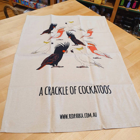 Red Parka - Tea Towel - Mumbleberry 757953277842 Home & Keepsakes