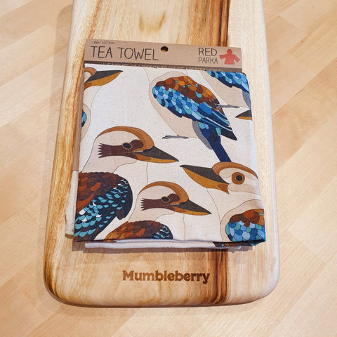 Red Parka - Tea Towel - Mumbleberry 757953278009 Home & Keepsakes