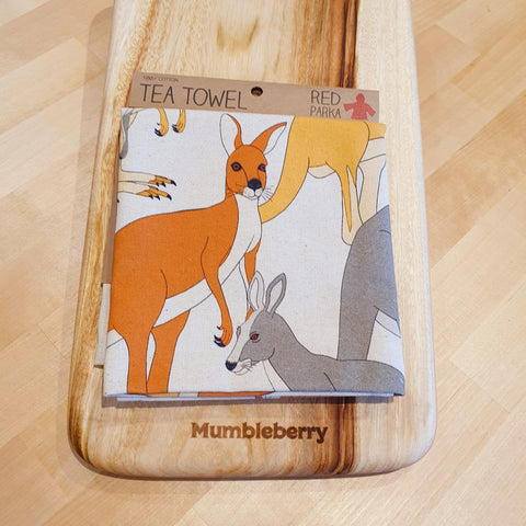 Red Parka - Tea Towel - Mumbleberry 757953278078 Home & Keepsakes