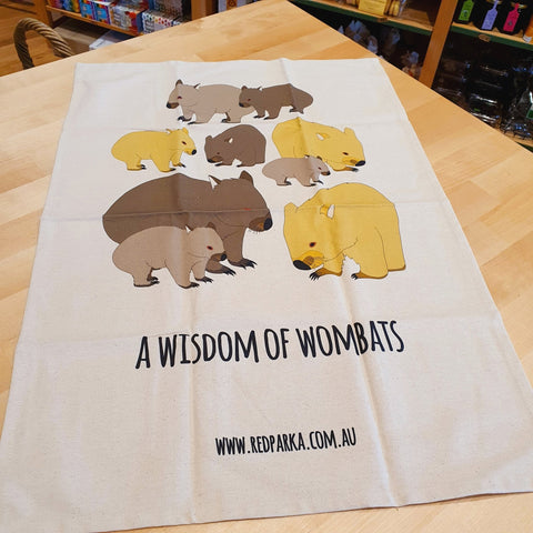 Red Parka - Tea Towel - Mumbleberry 757953278092 Home & Keepsakes