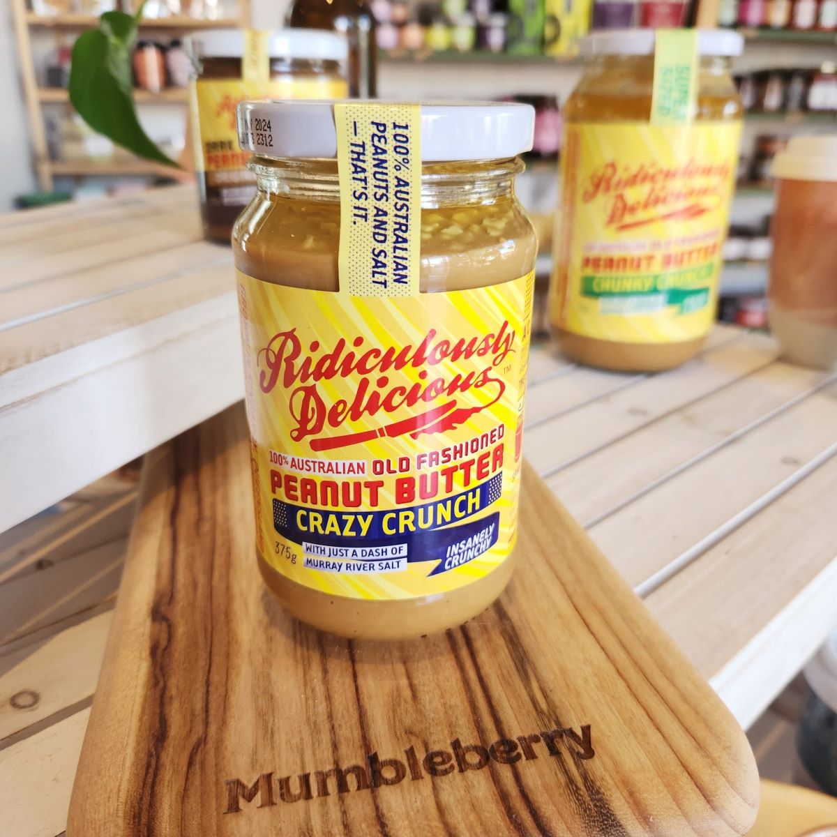 Ridiculously Delicious Peanut Butter 375g Mumbleberry ridiculously-delicious-peanut-butter-375g-mumbleberry
