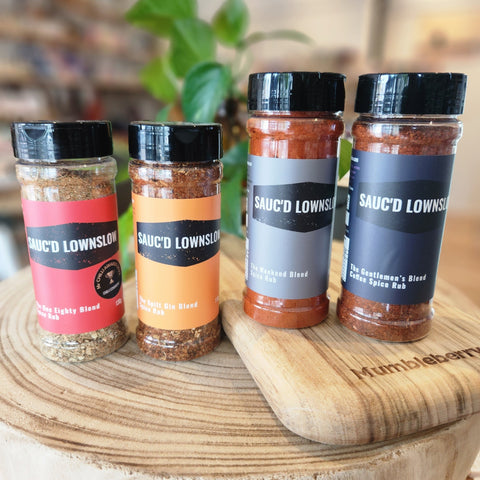 Sauc'd Lownslow - Spice Rubs - Mumbleberry 632688008407 Pantry Staples