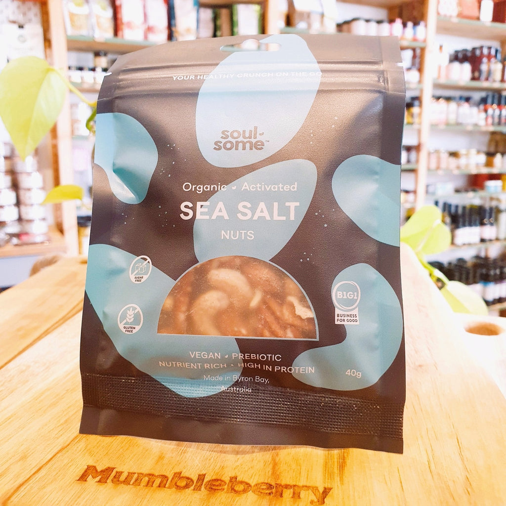 Soulsome - Activated Nut Snacks - Mumbleberry 757953590873 Nuts, Popcorn & Crisps