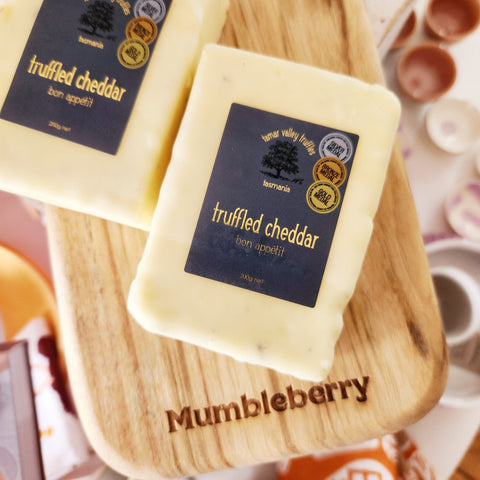 Tamar Valley Truffles - Truffle Cheddar - Mumbleberry 9348714004015 From the Fridge