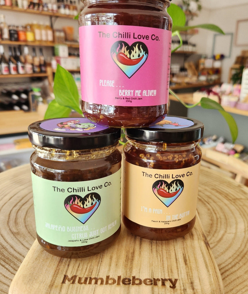 The Chilli Love Co. - Chilli Jam - Mumbleberry 15501 Sauces, Relish & Pickles