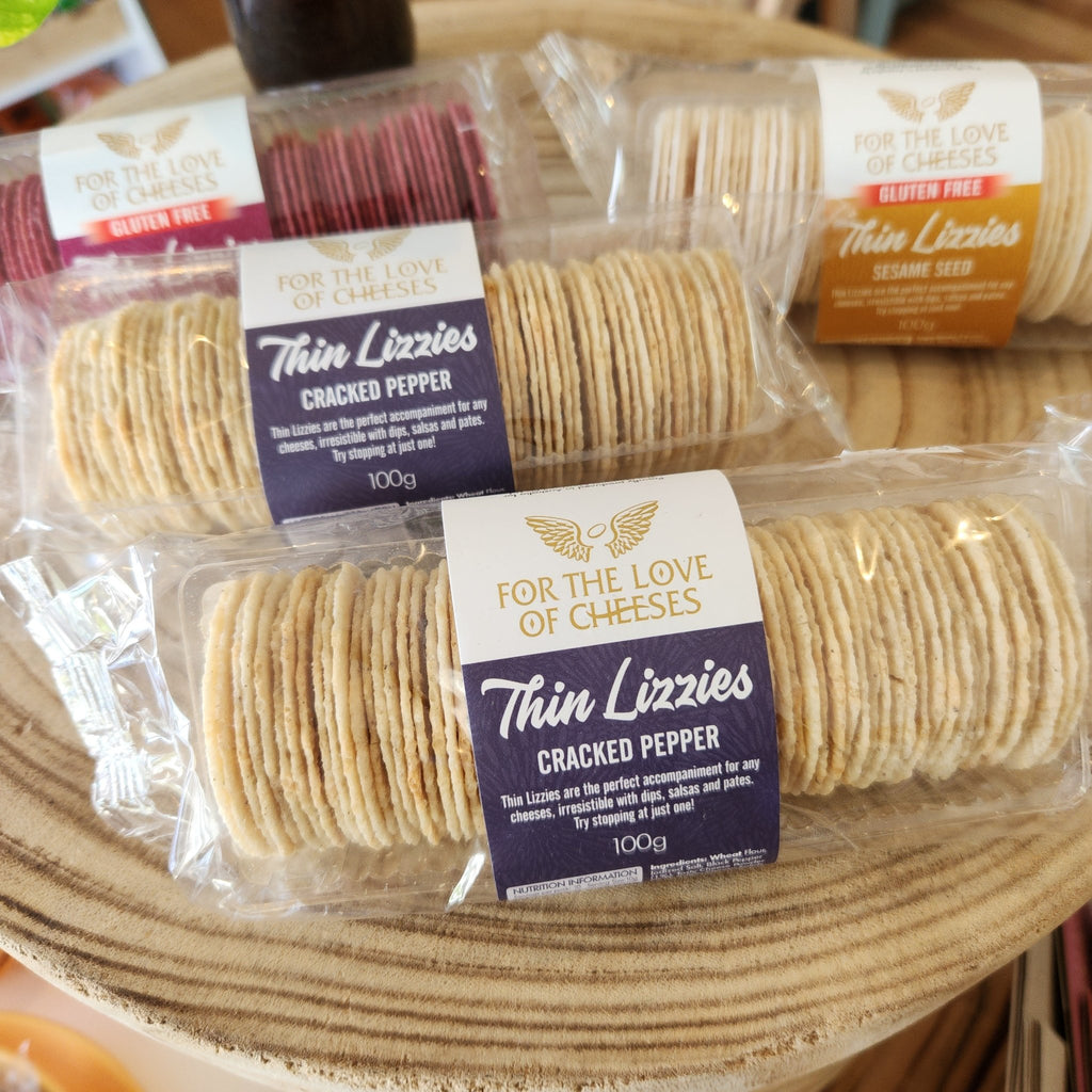 Thin Lizzies - Wafers - Mumbleberry 9321936300110 Crackers & Cheese Accompaniments