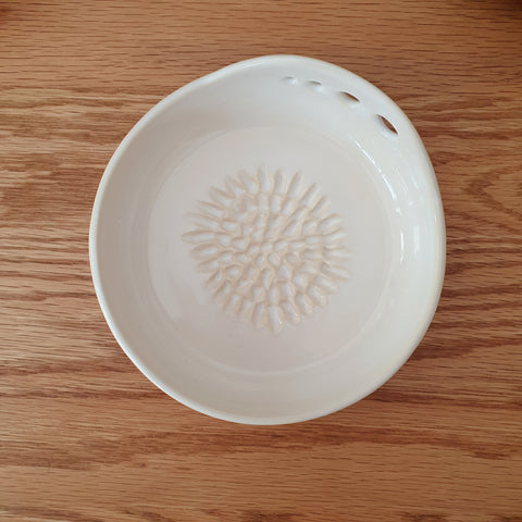 Garlic Mincer Ginger Grater Herb Stripper Handmade Pottery Brisbane Gifting Hampers Local Independent Artisan Crafted Clay Create