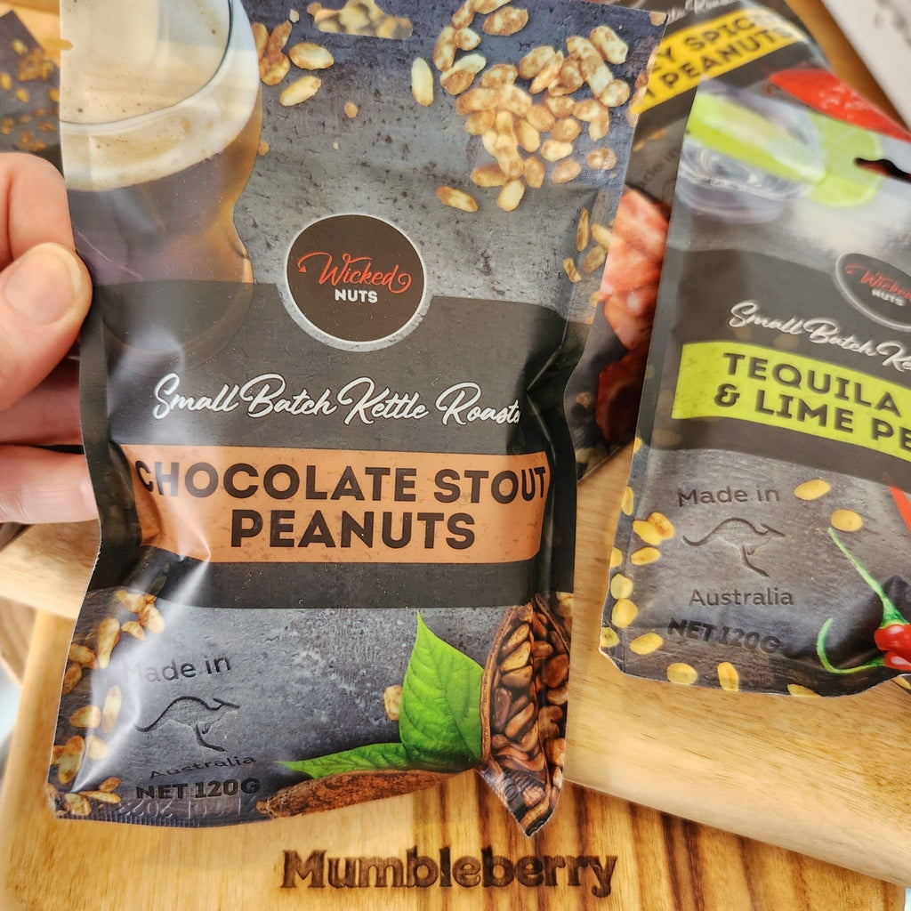 Wicked Peanuts - Mumbleberry 9357674000012 Nuts, Popcorn & Crisps