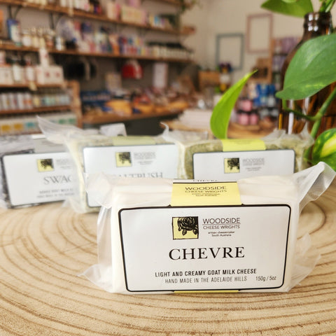 Woodside Cheese Wrights - Chevre 150g - Mumbleberry 9319093500122 From the Fridge